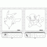 Pokémon ระบายสีและเกมปริศนา Puzzle Fun